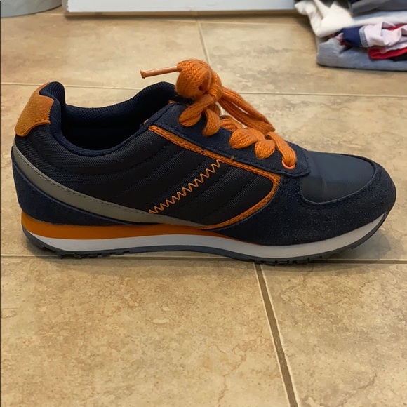 Blue and orange shoes - Picture 2 of 2